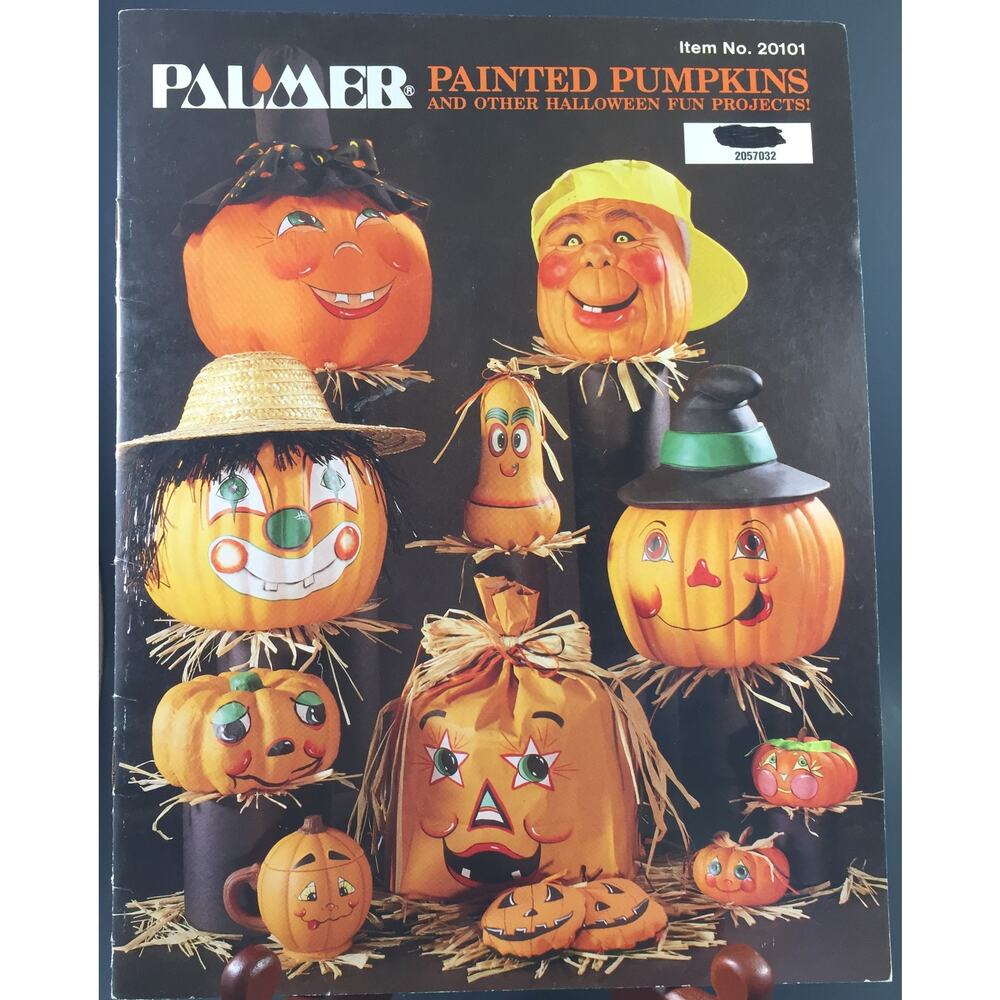 Palmer Painted Pumpkins and Other Halloween Projects Craft Book # 20101 - VN